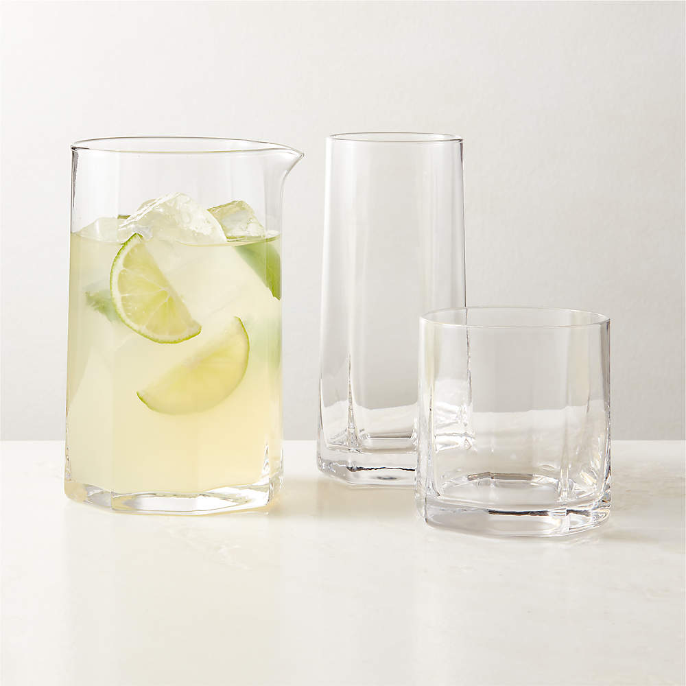 Faceted Glass Tumbler - Hudson Grace