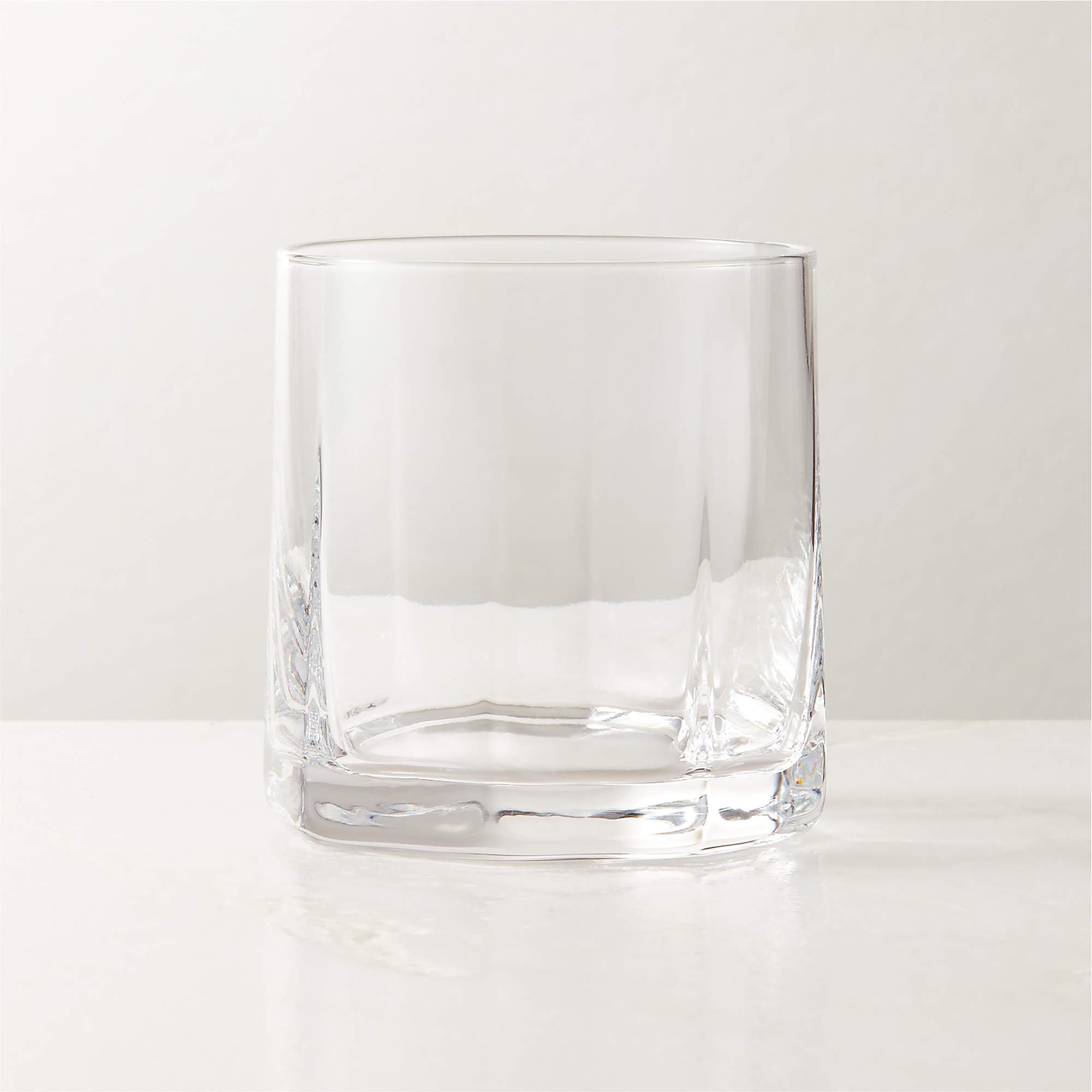 Marcelle Double Old-Fashioned Glass + Reviews | CB2