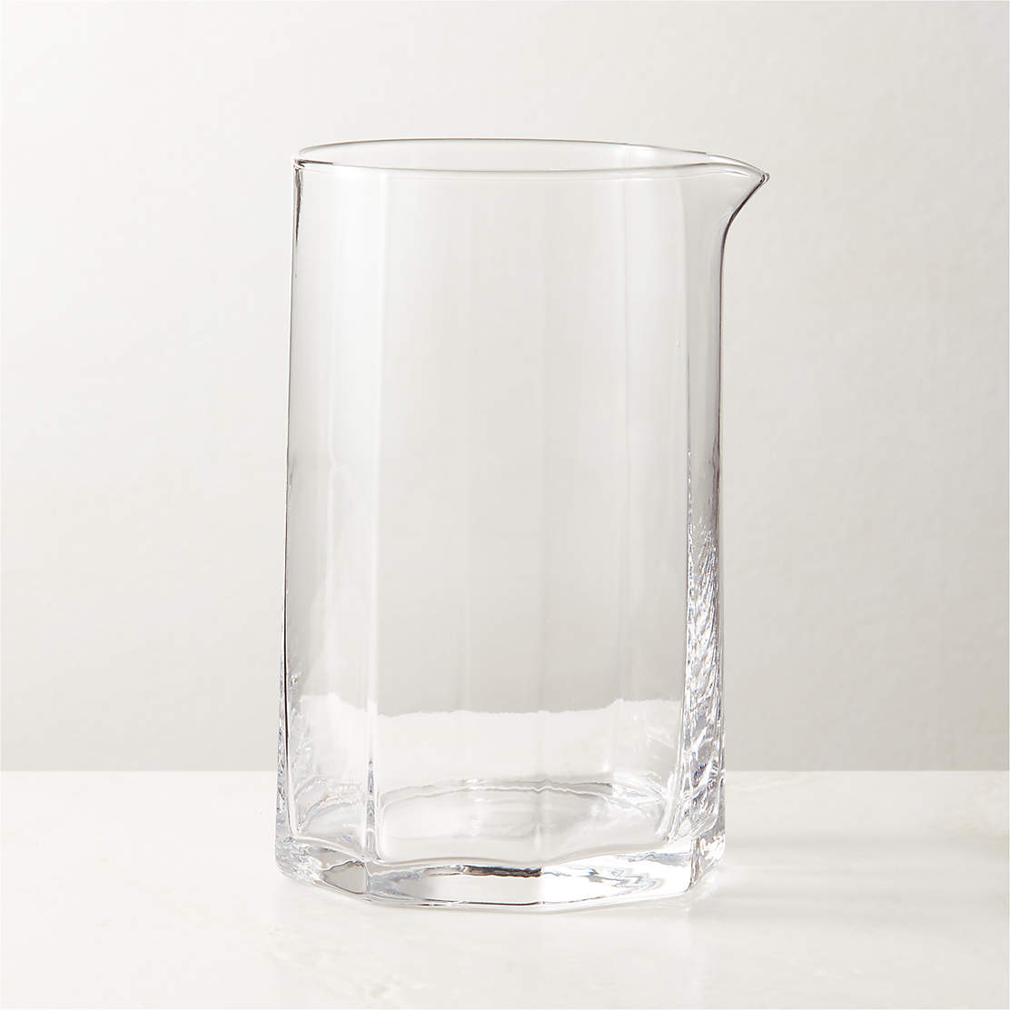 Trap Beaker Glass Pitcher + Reviews CB2 Canada