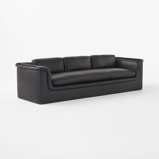 Mardones Leather Sofa Bello Black