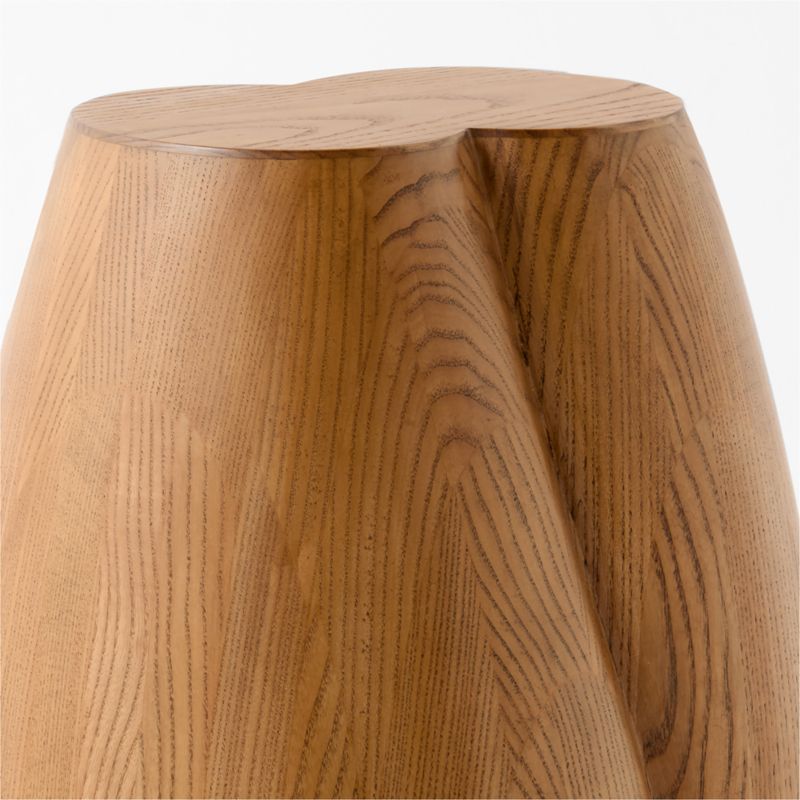 Margot White Ash Wood Side Table - image 5 of 6