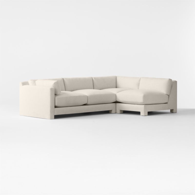 Marguerite 3-Piece L-Shaped Sectional Sofa with Left-Arm - image 4 of 9