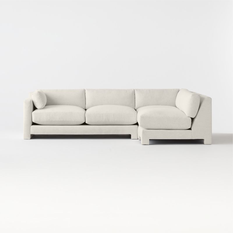 Marguerite 3-Piece L-Shaped Sectional Sofa with Left-Arm - image 3 of 9