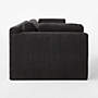 View Marguerite 102" Black Boucle Sofa - image 5 of 7
