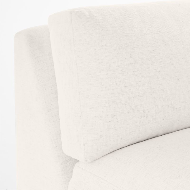 Marguerite White Performance Fabric Corner Chair - image 5 of 7