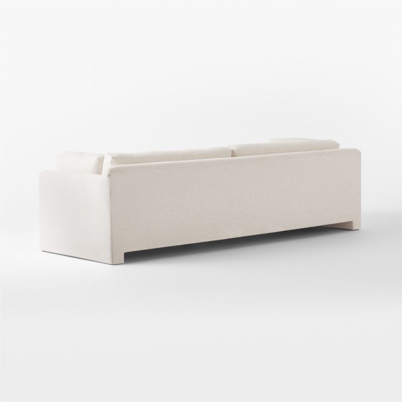 Marguerite 102" White Performance Fabric Sofa - image 9 of 11