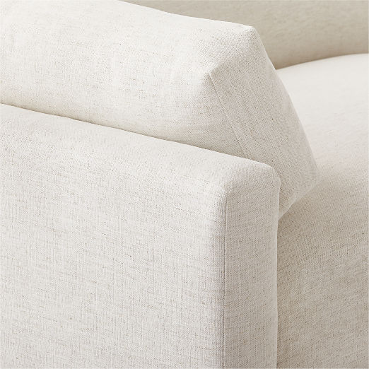 Marguerite 90" White Performance Fabric Sofa