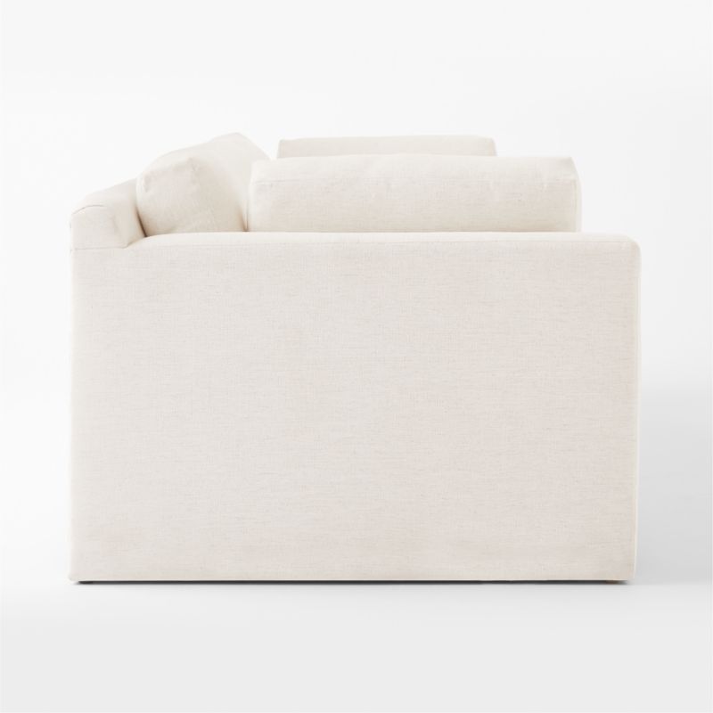 Marguerite 102" White Performance Fabric Sofa - image 8 of 11