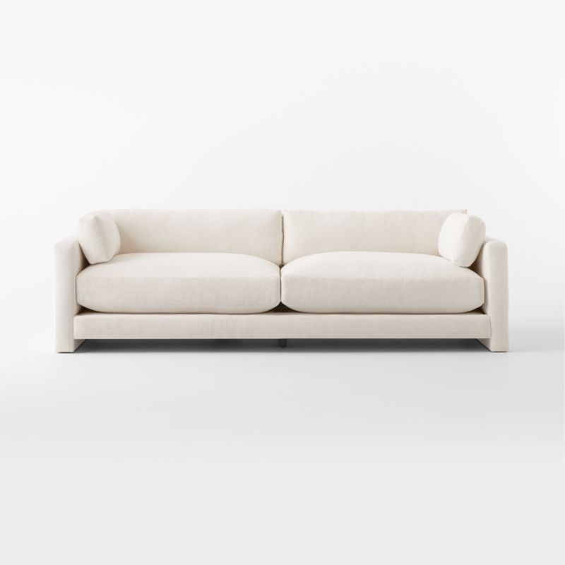 Marguerite 102" White Performance Fabric Sofa - image 6 of 11