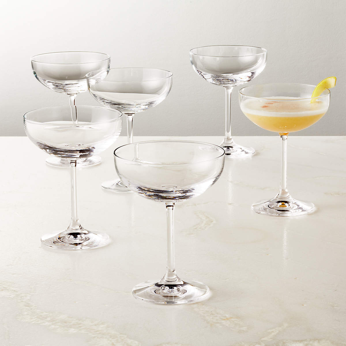 Coupe Glasses (Set of 6)