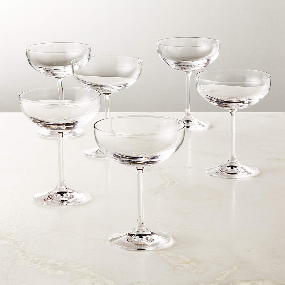 Casablanca Cocktail Coupe Glasses, Set of 2