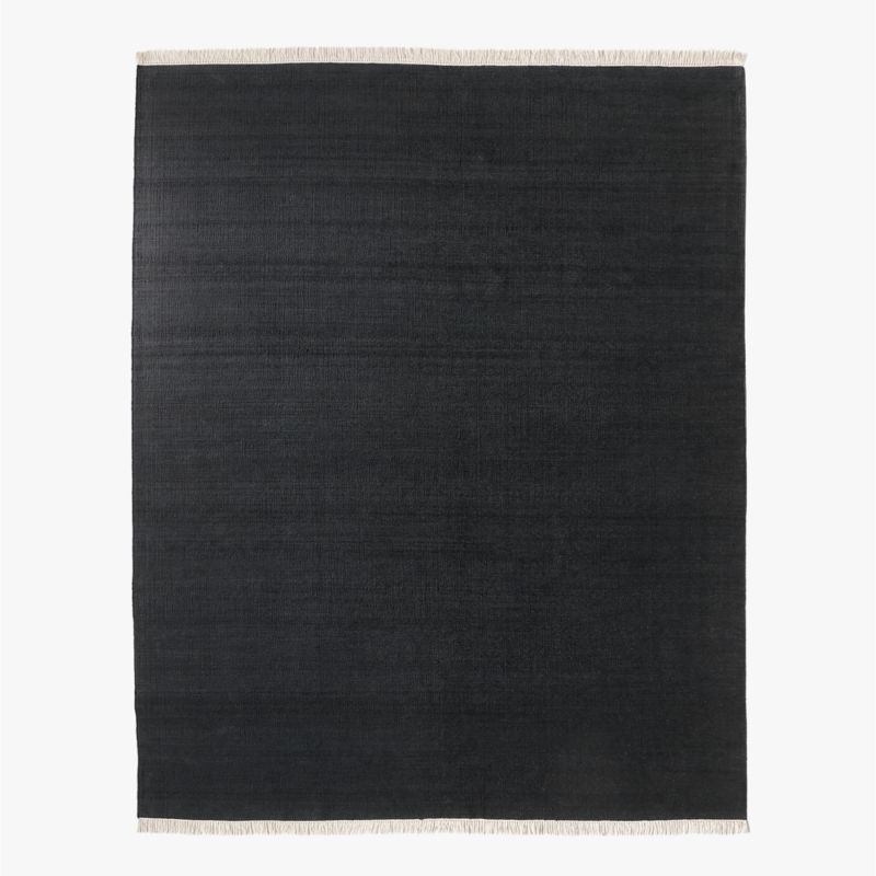 Maris Handwoven Black Jute Area Rug 5'X8' - image 0 of 4