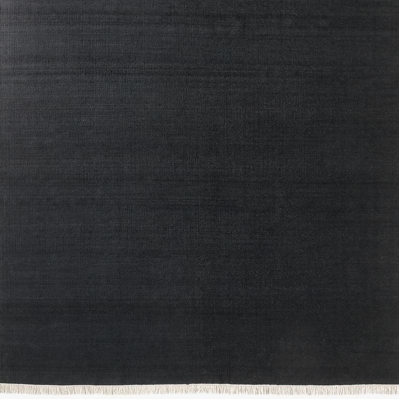 Maris Handwoven Black Jute Rug Swatch 12"X12" - image 0 of 4