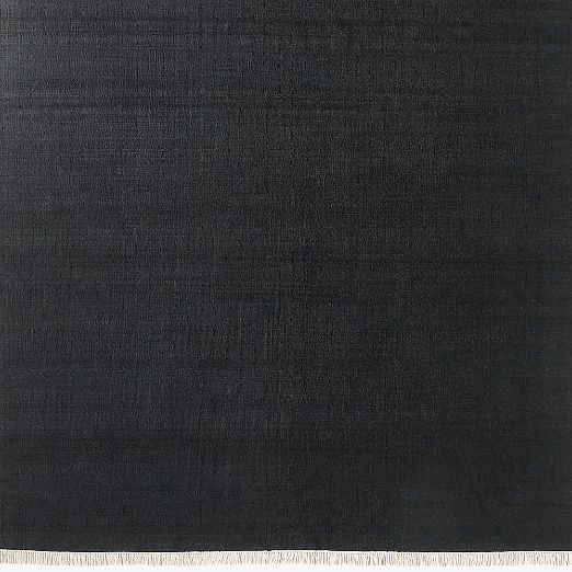 Maris Handwoven Black Jute Rug Swatch 12"X12"