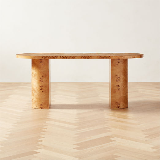 Marisa Burl Wood Desk 70''