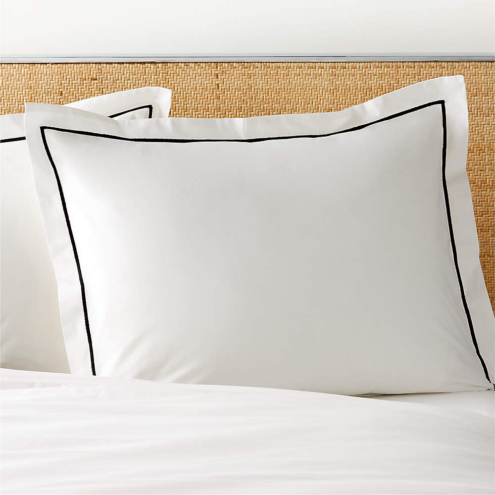 MAJSMOTT Duvet cover and 2 pillowcases, off-white/black, 240x220