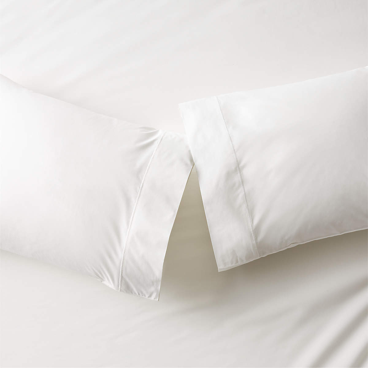 Marisal Organic Cotton 400 Thread Count Percale White Standard