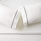 Classic Organic Cotton Sateen 520 Thread Count Ivory Standard Pillowcases Set of 2