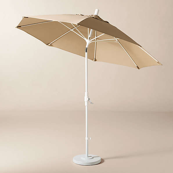 cornflower blue patio umbrella AMMSUN 7ft with Fringe Outdoor Tassel Umbrella UPF50+ Premium Steel Pole and Ribs Push Button Tilt, Navy Stripes : Patio, Lawn & Garden flyer-05-2022 Size:7 ft it provides essential shade Bambrella Levante 10 Foot