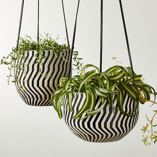 Modern Planters Indoor Hanging & Floor Planters CB2