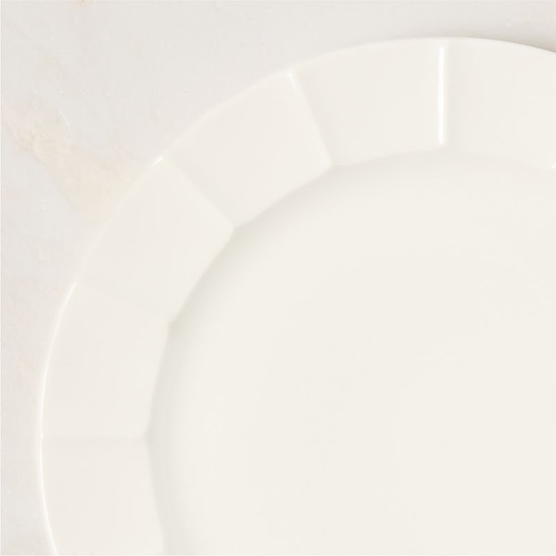 Marylebone 4-Piece White Dinnerware Set with Soup Bowl by Todd Snyder - image 2 of 8