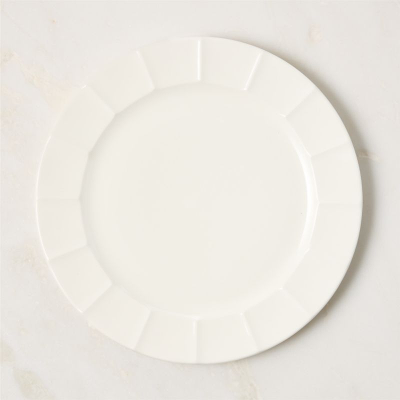 Viewing product image Marylebone White Dinner Plate by Todd Snyder - image 1 of 5