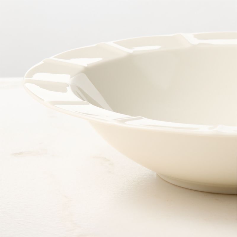 Marylebone White Pasta Bowl by Todd Snyder - image 1 of 4
