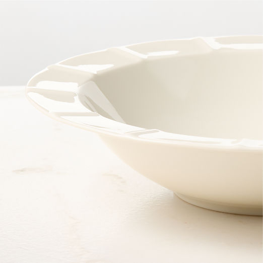 Marylebone White Pasta Bowls Set of 4 by Todd Snyder