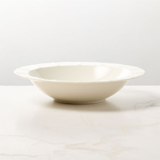Marylebone White Pasta Bowl by Todd Snyder