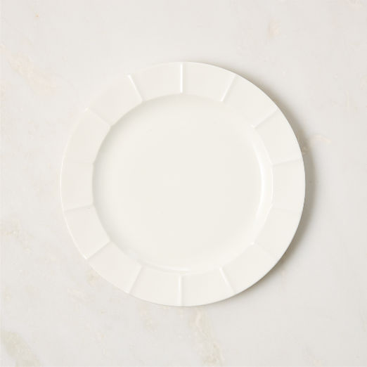 Marylebone White Salad Plate by Todd Snyder