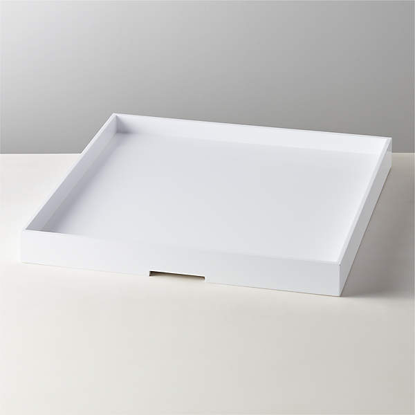 Extra large square deals tray