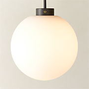 Jeanne Fluted White Porcelain Dome Pendant Light