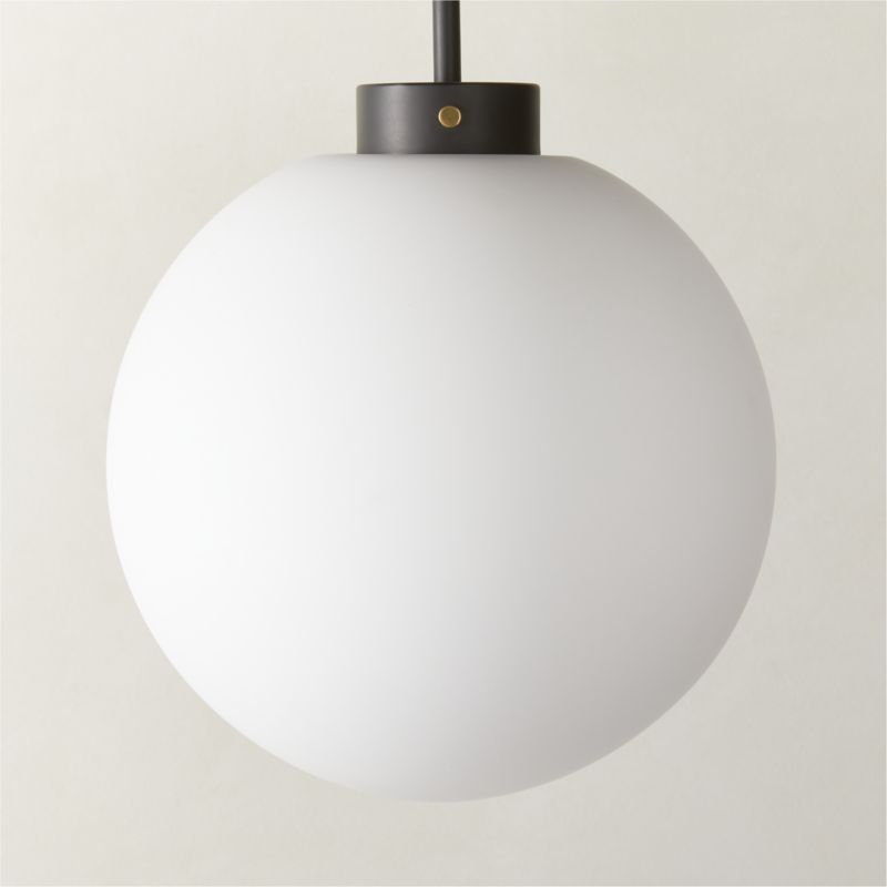 Marra Black Globe Pendant Light - image 2 of 6