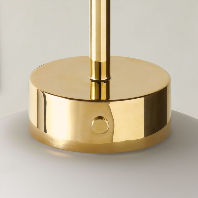 Marra Polished Brass Globe Pendant Light - image 4 of 6