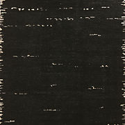 Marrin Hand-Knotted Black New Zealand Wool Rug Swatch 12"x12"