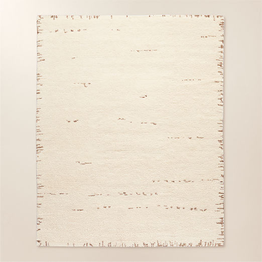 Marrin Hand-Knotted Ivory New Zealand Wool Area Rug