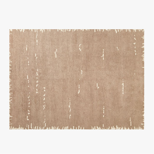 Marrin Hand-Knotted Sand New Zealand Wool Area Rug 10'x14'