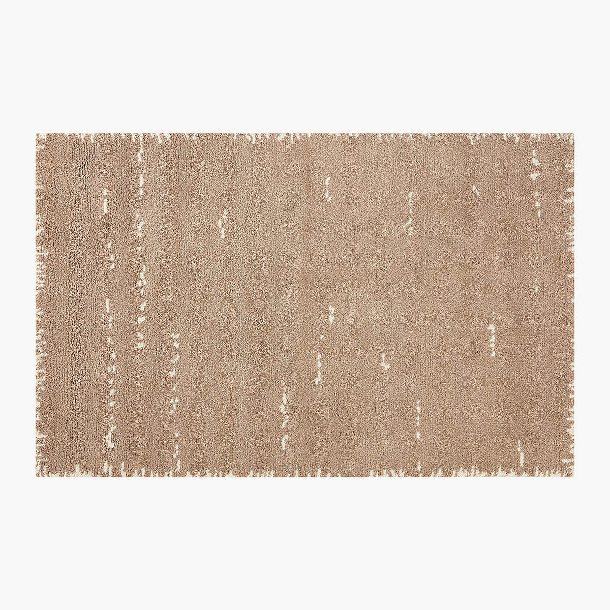 Marrin Sand Abstract HandKnotted New Zealand Wool Area Rug 5'x8
