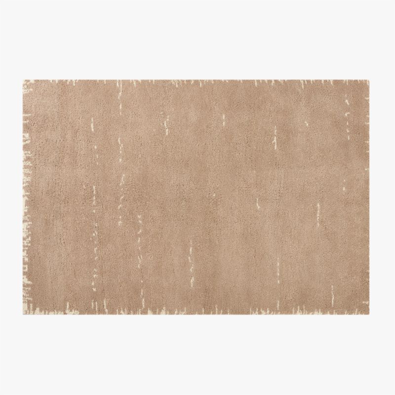 Marrin Hand-Knotted Sand New Zealand Wool Area Rug 6'x9' - image 0 of 4