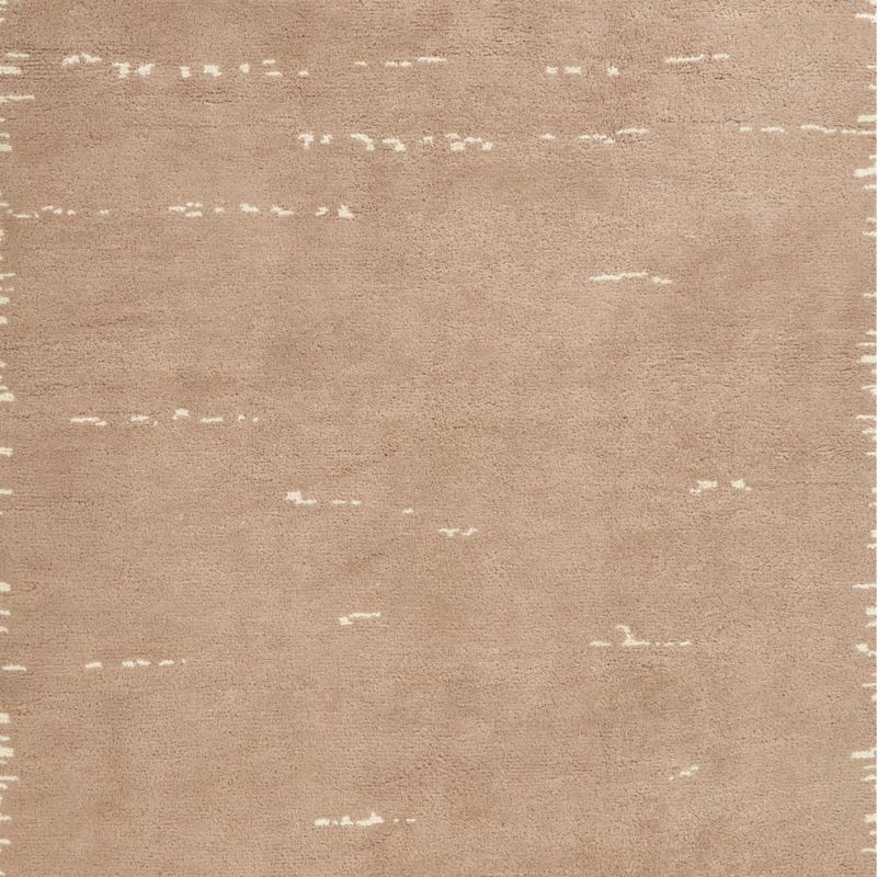 Marrin Hand-Knotted Sand New Zealand Wool Rug Swatch 12"x12" - image 0 of 3