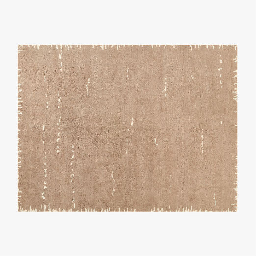 Marrin Hand-Knotted Sand New Zealand Wool Area Rug 9'x12'