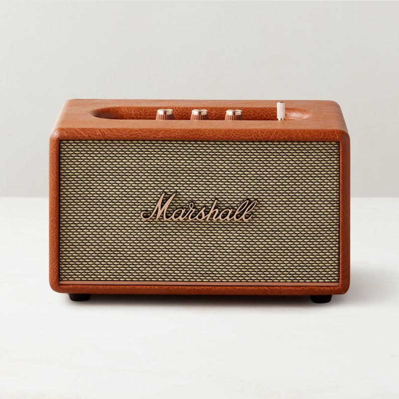 Viewing product image Marshall Acton III Brown Bluetooth Speaker - image 1 of 5