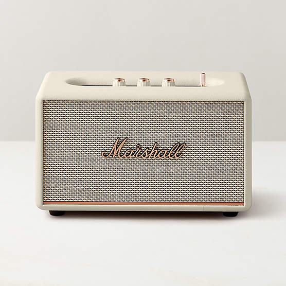 Marshall Acton III Cream Bluetooth Speaker