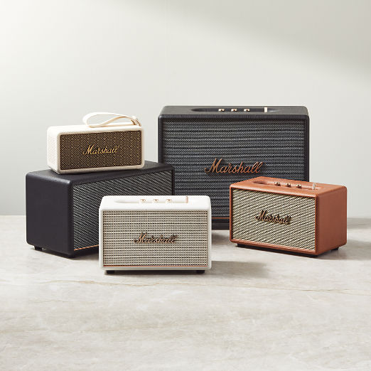 Marshall Woburn III Black Bluetooth Speaker