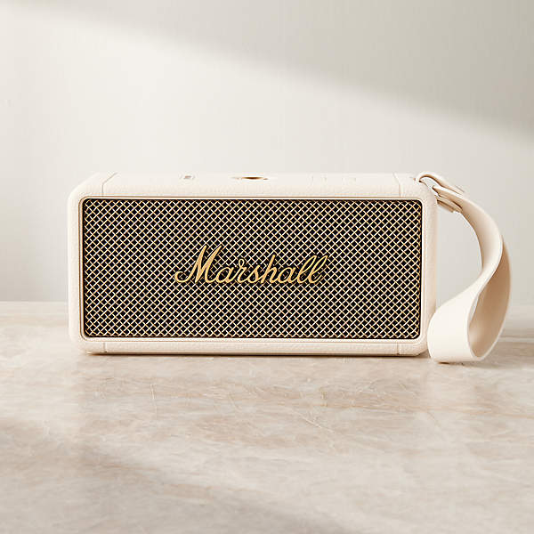 Marshall Middleton Cream Bluetooth Speaker | CB2