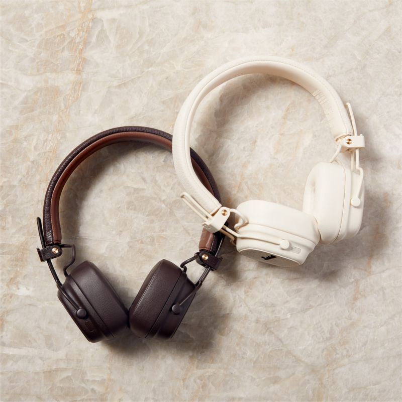 Marshall Major V Cream On-Ear Bluetooth Headphones - image 2 of 3