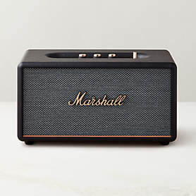 Marshall Woburn III Black Bluetooth Speaker + Reviews | CB2
