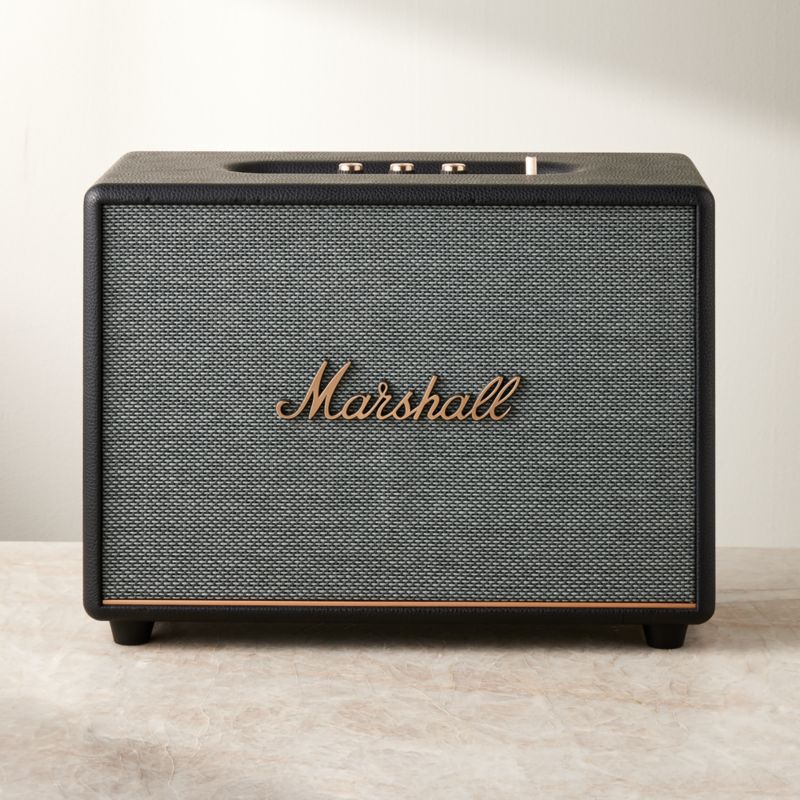 Marshall Woburn III Black Bluetooth Speaker | CB2