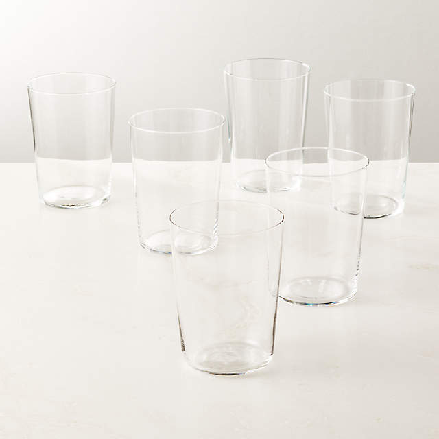 Modern Drinking Glasses Set, 12-Count Clear Cooler Glassware, Includes 12  Cooler Glasses (18oz) Eleg…See more Modern Drinking Glasses Set, 12-Count