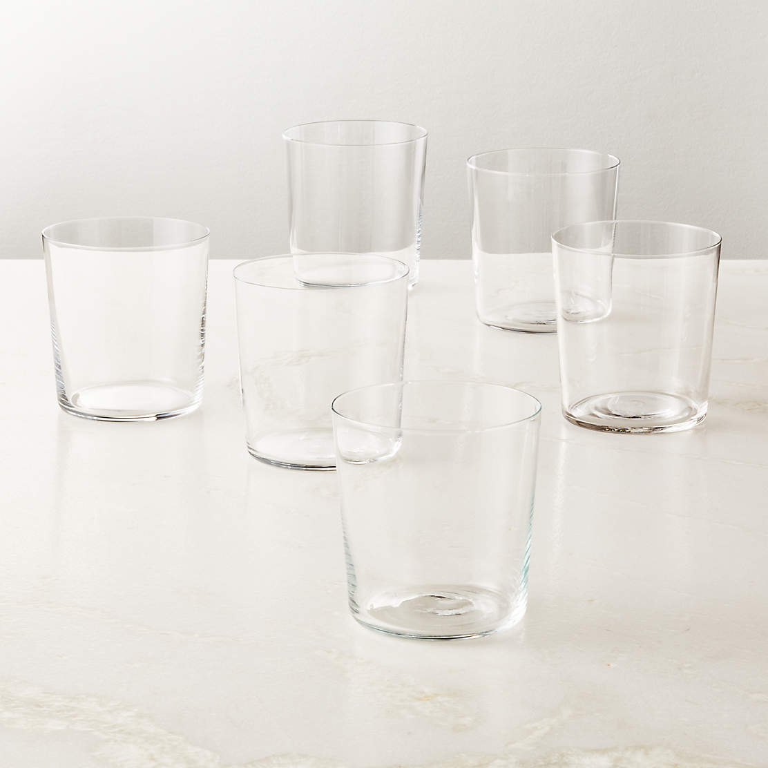 Chroma Clear Double OldFashioned Glass + Reviews CB2